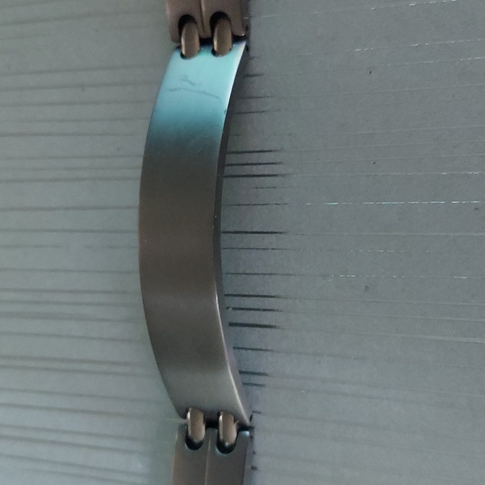 Titanium Men's Bracelet - Picture 3 of 4